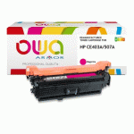 TONER REMANUFACTURÉ OWA - STANDARD - MAGENTA - POUR HP CE403A