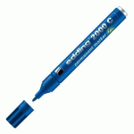 MARQUEUR PERMANENT EDDING 2000C POINTE OGIVE DE 1,5 À 3 MM BLEU