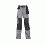 PANTALON DE TRAVAIL GRIS/NOIR TAILLE 38 - HOWARD NORTH WAYS