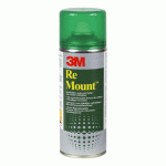 COLLE EN SPRAY 3M SCOTCH REMOUNT REPOSITIONNABLE 400 ML