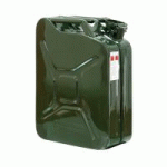 JERRYCAN ACIER VERT DE 5 À 20 LITRES