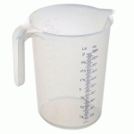 POT GRADUÉ POLYPROPYLÈNE 1 LITRE_251 001 - MATFER