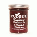 SAVOR&SENS BIO CONFITURE FRAMBOISE CITRON BIO 200G EPICERIE FINE
