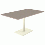TABLE MENORCA 140X80 T6 ÉP 24MM STR ALAIS CHÊNE H. CAPP/1013 - MOBIDECOR