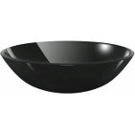 LAVABO VERRE TREMP� 42 CM NOIR - VIDAXL