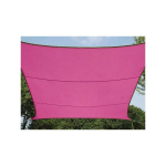 PEREL - VOILE D'OMBRAGE, HYDROFUGE, 2 X 3 M, 160 G/M², POLYESTER, RECTANGULAIRE, FUCHSIA