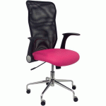 CHAISE MINAYA SIMILICUIR - ROSE FLUO - PIQUERAS Y CRESPO