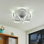 STARLUNA LYKKELA VENTILATEUR LED, CCT, ARGENTÉ