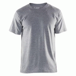 T-SHIRTS PACK X10 GRIS TAILLE XXL - BLAKLADER