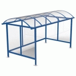 ABRI FUMEURS STANDARD 45 X 25 BLEU GENTIANE - ABRI PLUS