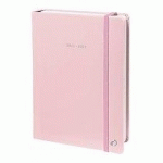 QUO VADIS - AGENDA ANNÉE SCOLAIRE - 2026-2027 - EUROTEXTAGENDA - JOURNALIER - MULTILINGUE - PASTEL - ROSE CLAIR - 12 MOIS DE AOÛT À JUILLET - 12X17 CM - LOT DE 2
