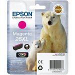 CARTOUCHE ENCRE EPSON T2633 MAGENTA - 26XL OURS POLAIRE