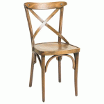 CHAISE PISE STRUC HÊTRE MASSIF - ASS/DOSS BOIS FRENCH PATINA - STAMP