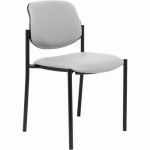 CHAISE VILLALGORDO EN SIMILICUIR - GRIS - PIQUERAS Y CRESPO