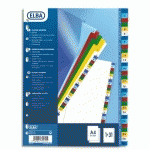 INTERCALAIRES NUMERIQUES A4 31 POSITIONS POLYPRO 12/100 BLANC - LOT DE 25