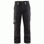 PANTALON RETARDANT-FLAMME NOIR/GRIS TAILLE 40L - BLAKLADER
