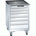 ARMOIRE BLANC PUR 564X572X890 AVEC 6 TIR. 75KG _ 14.245.110 - LISTA