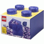 BRIQUE STORAGE BRICK 4 GLITTER, VIOLET CLAIR