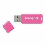 CLÉ USB INTEGRAL NEON 32 GO ROSE
