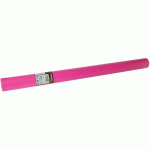 NAPPE EN PAPIER GAUFRÉ - ROULEAU 20 M ROSE BONB - COGIR