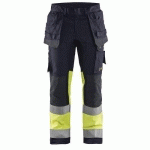 PANTALON DE TRAVAIL MULTINORMES INHÉRENT STRETCH FLUORESCENT TAILLE 54C - BLAKLADER