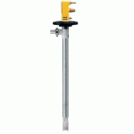 POMPE VIDE-FÛT CORPS ALU-GLRD 1200MMINOX MD-1 RACCORD - LUTZ