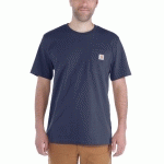 T-SHIRT MANCHES COURTES WORKWEAR POCKET TXL NAVY - CARHARTT - S1103296412XL