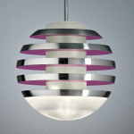 TECNOLUMEN SUSPENSION ROUGE-FRAISE LED BULO