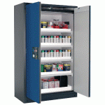 ARMOIRE SÉCURITÉ Q-PEGASUS-90 Q90.195.120.WDAC GRIS/BLEU - MANUTAN COLLECTIVITÉS