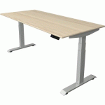 BUREAU ASSIS/DEBOUT MOVE4 ÉLECTR. L180XP80XH64-129CM ÉRABLE - KERKMANN
