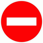 PANNEAU DE SIGNALISATION SENS INTERDIT-850MM-CL2 - KELIAS