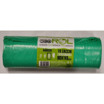 SO.DI.FER. - SO.DI.FER SACS POUBELLE 80X110CM 130LT VERT 10PCS - 55515