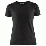 T-SHIRT FEMME NOIR TAILLE XXXL - 330410299900XXXL - MANUTAN COLLECTIVITÉS