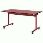 TABLE MALIBU RAB 160X80 T6 DL ST ANTIB ROUG U321/NO ROU 3020 - MANUTAN EXPERT