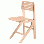 CHAISE EOLE AST - HÊTRE BOULEAU - STRUCTURE HÊTRE BOULEAU - SUNSET CREATION