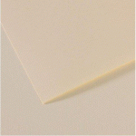 LOT DE 10 - PAPIER DESSIN CANSON FEUILLE MI-TEINTES N 110 GRAIN GELATINE HAUTE TENEUR COTON 160G 50X65CM UNICOLORE LYS