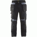 PANTALON DE TRAVAIL ARTISAN NOIR/GRIS TAILLE 44L - BLAKLADER