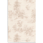 BRICOFLOR - PAPIER PEINT 304291 PAPIER PEINT ROMANTIQUE - BEIGE, ROSE