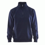 SWEAT COL CAMIONNEUR MARINE TAILLE S - BLAKLADER