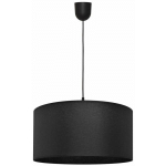 HELAM LIGHTING - HELAM ALBA PLAFONNIER SUSPENSION CYLINDRIQUE NOIR 40CM