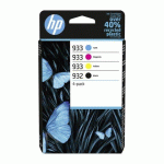 HP 932 + HP 933 PACK CARTOUCHES 4 COULEURS POUR IMPRIMANTE JET D