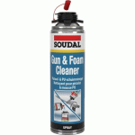 NETTOYANT MOUSSE POLYURÉTHANE - GUN & FOAM CLEANER - À VISSER - UNITAIRE SOUDAL