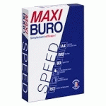 RAMETTE PAPIER SPEED A4 80 G - 500 FEUILLES - BLANC - MAXIBURO