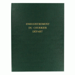 REGISTRE IMPRIMÉ COURRIER DÉPART LE DAUPHIN 41144 - 24 X 32 CM 160 PAGES