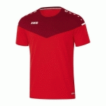 T-SHIRT DE FOOT MANCHES COURTES ENFANT - JAKO - CHAMP 20 ROUGE