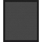 DOGE MILANO - TAPIS DE SALLE DE BAIN, 100% MADE IN ITALY, TAPIS ANTITACHE AVEC IMPRESSION NUMÉRIQUE, TAPIS ANTIDÉRAPANT ET LAVABLE, OPTIQUE - MODÈLE