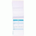 CARNET 10X16CM 1 MESSAGE PAR PAGE 100 FEUILLES - EXACOMPTA