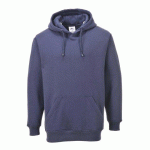 LOT DE 2 - PORTWEST B302 SWEAT À CAPUCHE ROMA MARINE - TAILLE L