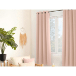 LOT DE 2 RIDEAUX OCCULTANTS BASIC VIEUX ROSE 140 X 180 CM ENJOY HOME VIEUX ROSE