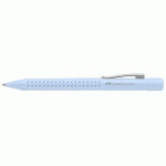 LOT DE 4 - FABER-CASTELL STYLO À BILLE RÉTRACTABLE GRIP 2010, BLEU CIEL